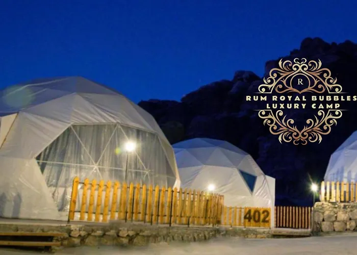 Rum Royal Bubbles Luxury Camp